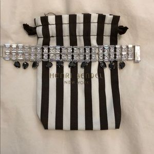 Henri Bendel Black Tie Bracelet w/ dustbag